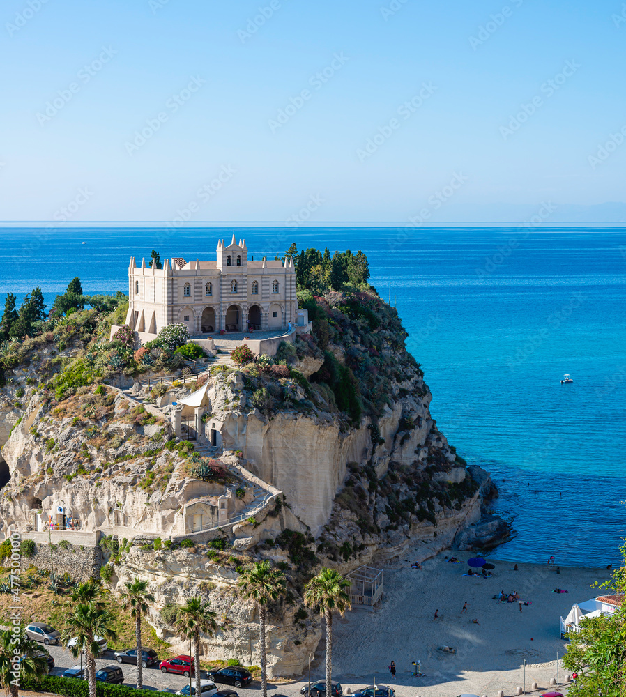 Tropea panoramic high view, Calabria, Italy.