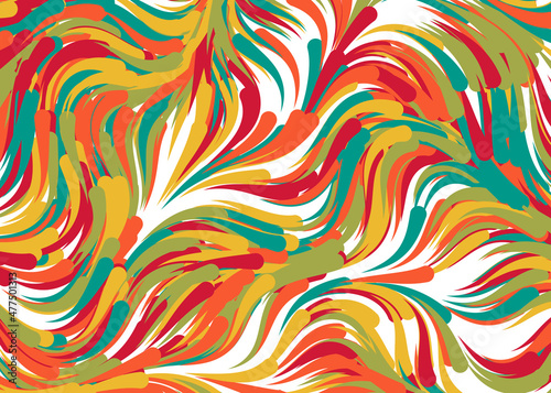 Abstract Perlin Noise Geometric Pattern generative computational art illustration