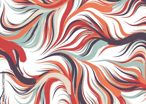 Abstract Perlin Noise Geometric Pattern generative computational art illustration