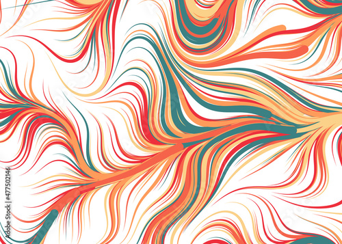 Abstract Perlin Noise Geometric Pattern generative computational art illustration