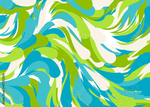 Abstract Perlin Noise Geometric Pattern generative computational art illustration