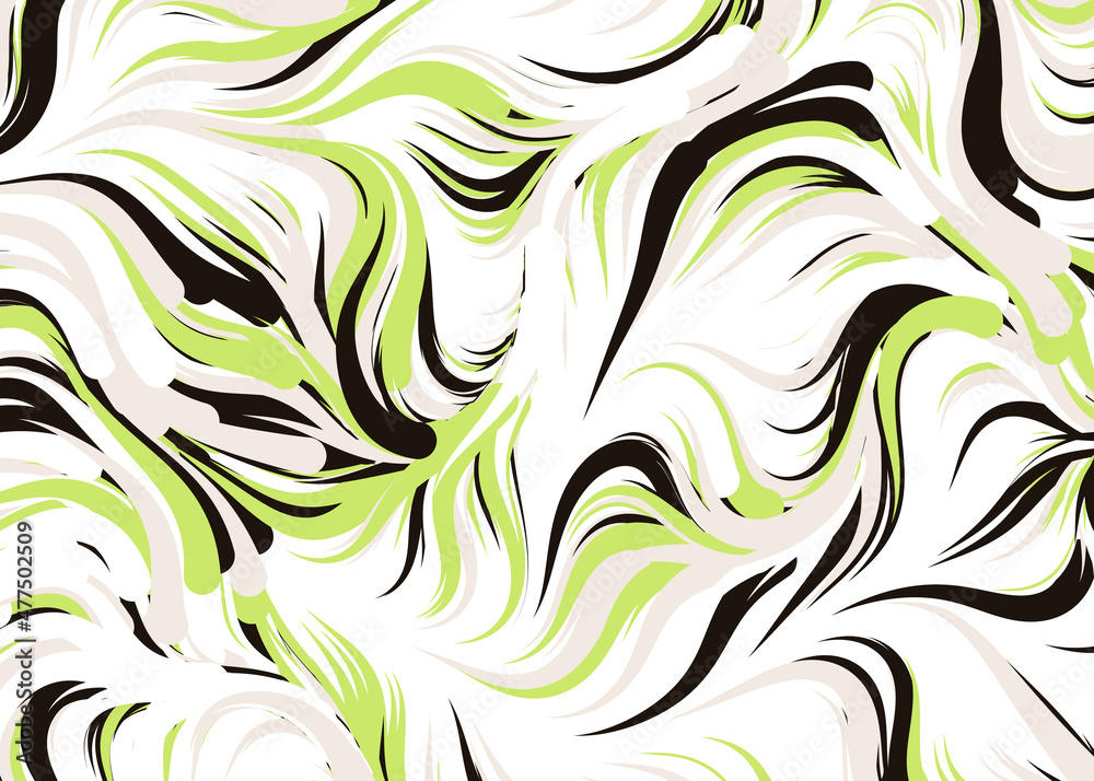 Fototapeta premium Abstract Perlin Noise Geometric Pattern generative computational art illustration