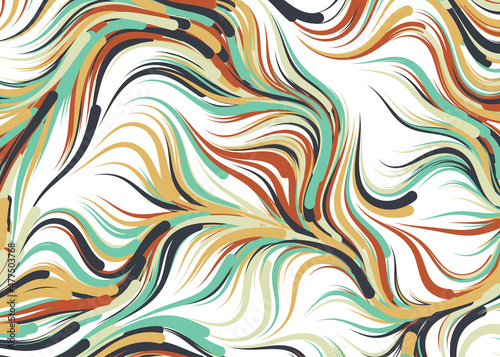 Abstract Perlin Noise Geometric Pattern generative computational art illustration
