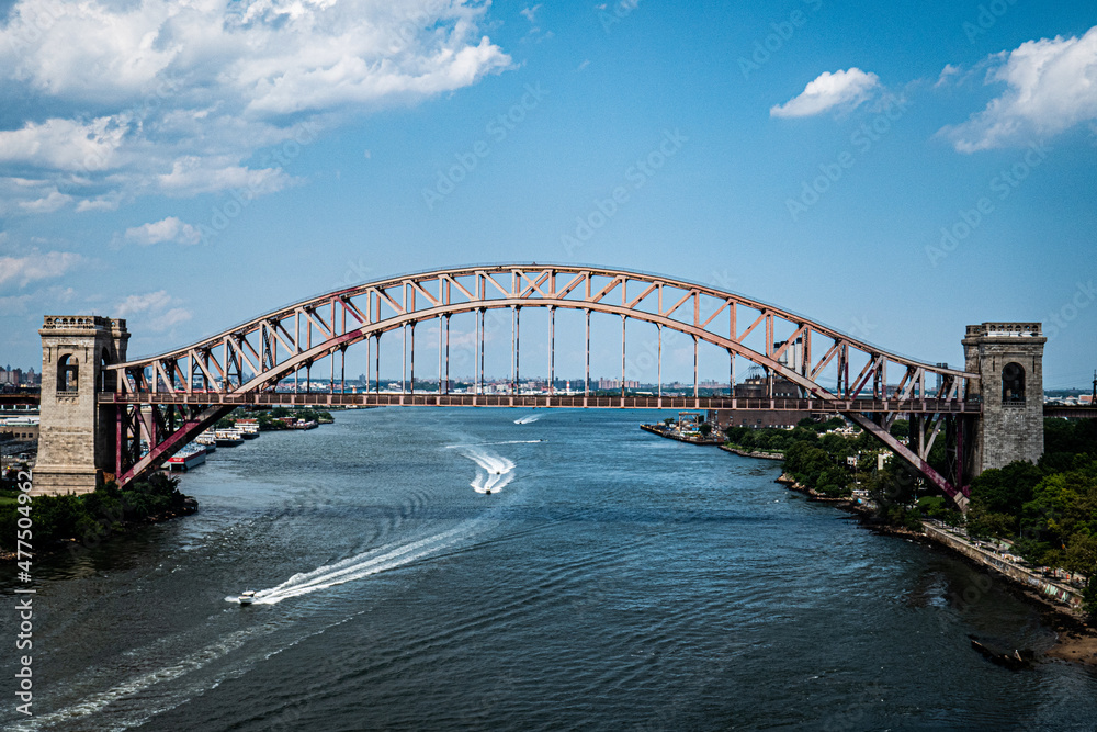 Obraz premium Hell Gate Bridge. New York City.