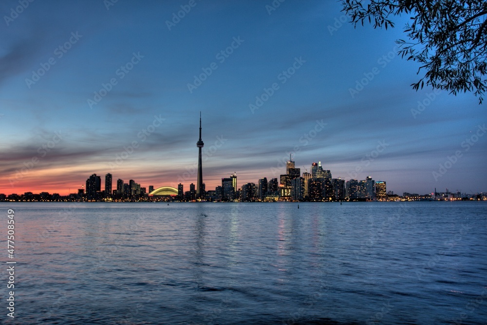 Fototapeta premium Blue Dusk Evening