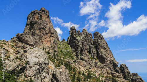 The GR 20 is a GR footpath that crosses the Mediterranean island of Corsica running approximately north-south.