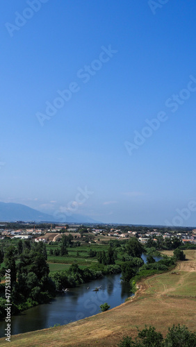 Corsica is the fourth largest island (after Sicily, Sardinia, and Cyprus) in the Mediterranean.