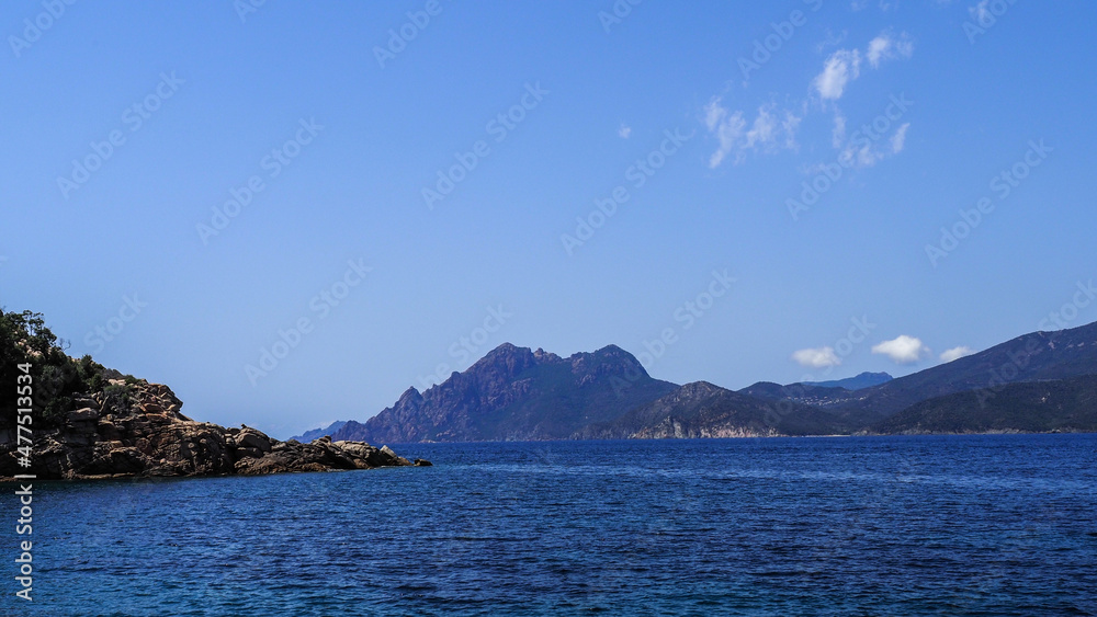The Scandola Nature Reserve is located on the west coast of the French island of Corsica.