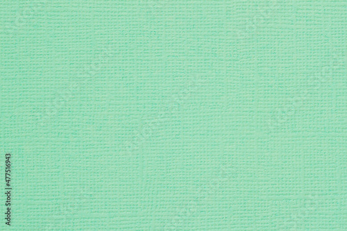 Canvas texture, tender green color. Background, copy space