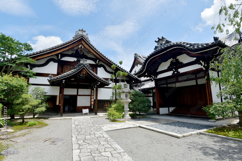 妙顕寺　庫裏と玄関　京都市上京区