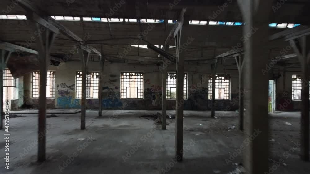 old abandoned factory