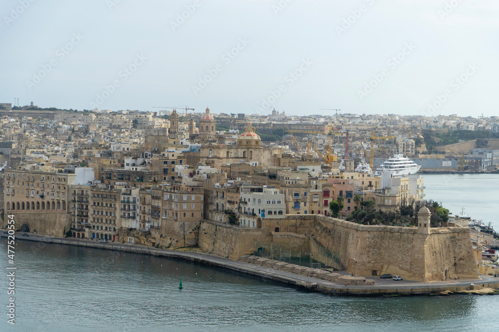 view of Valletta City Malta