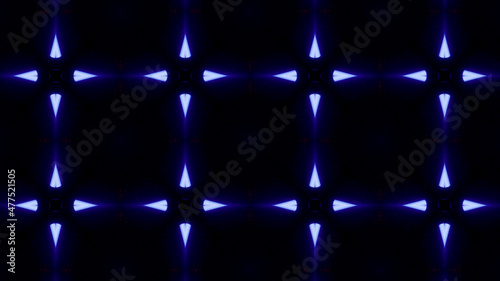 Neon Disco Lights And Futuristic Hi-Tech Sci Fi Illustration Background Wallpaper Texture for Banners, Web Templates, Titles, Texts, Flyers, Book Covers and ect.
