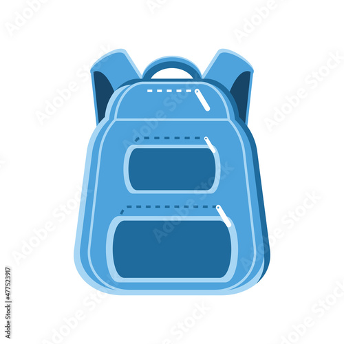 blue backpack supply