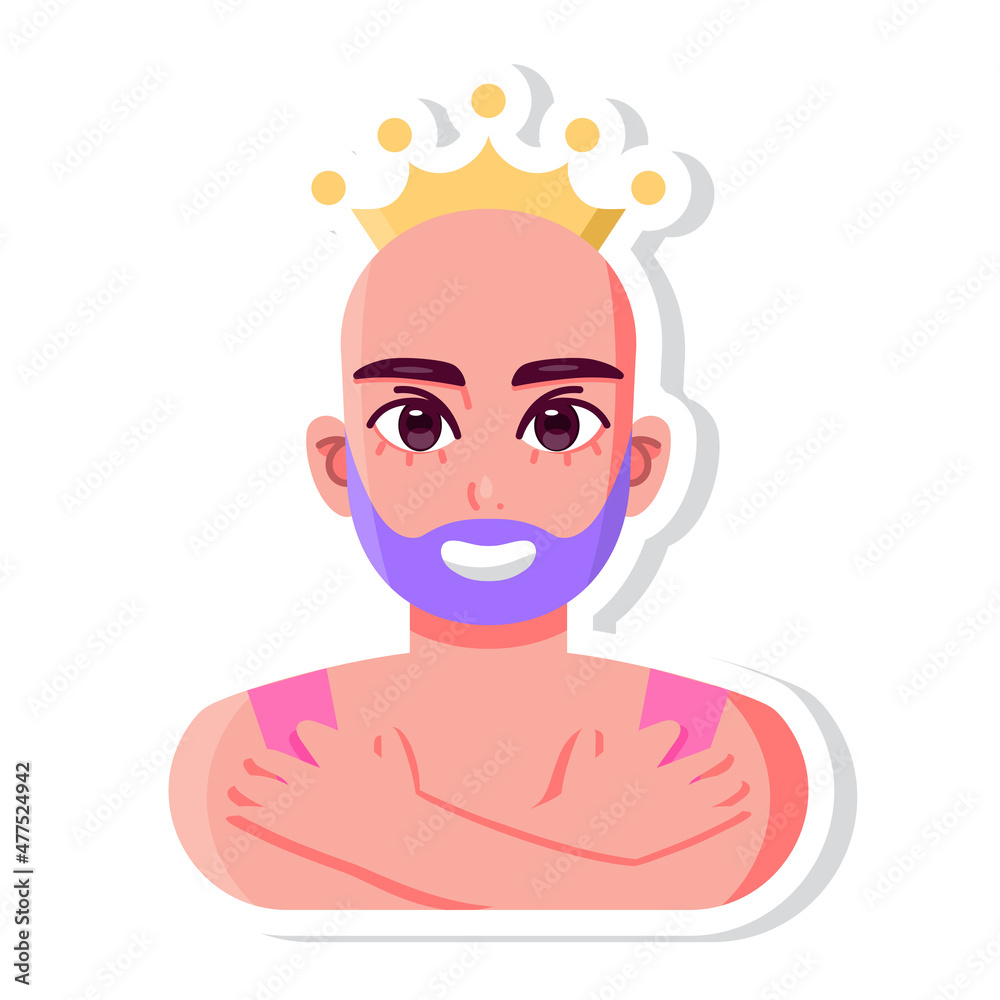 Isolated trans love gender human illustration vector Isolated trans love gender human illustration vector