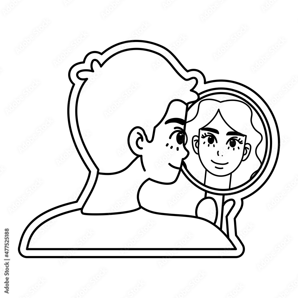 Isolated trans draw love gender human illustration vector Isolated trans draw love gender human illustration vector