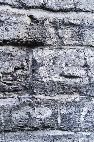  Stone brick wall surface background