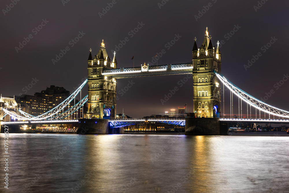 Obraz premium Tower Bridge At Night