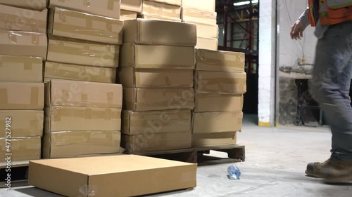 An industrial occupational health and safety topic.  Slips, trips and falls are a major cause of workplace accidents and claims.