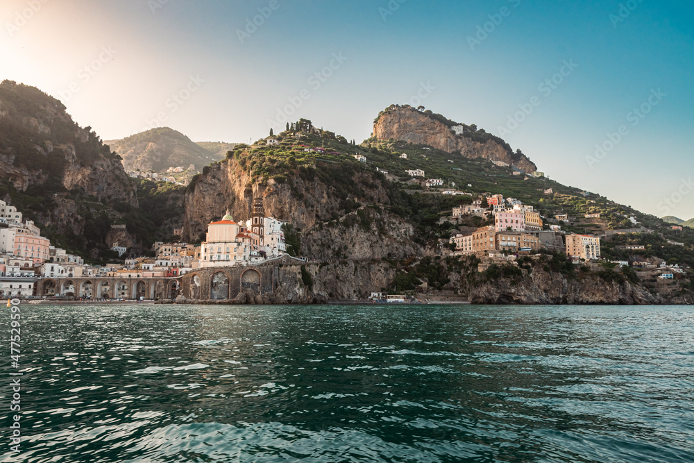 View of Atrani from the sea