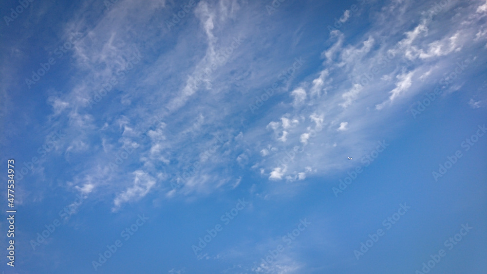 Obraz premium blue sky with clouds