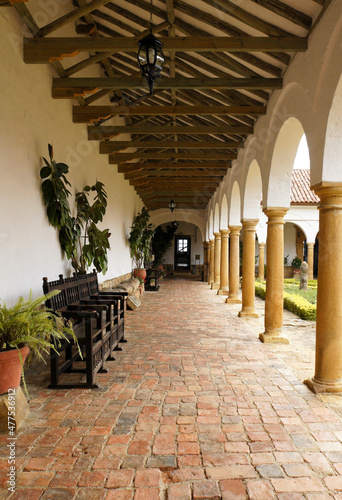 Convento del Santo Ecce Homo, a Dominican monastery situated on a hilltop above the town of Villa de Leyva, Colombia