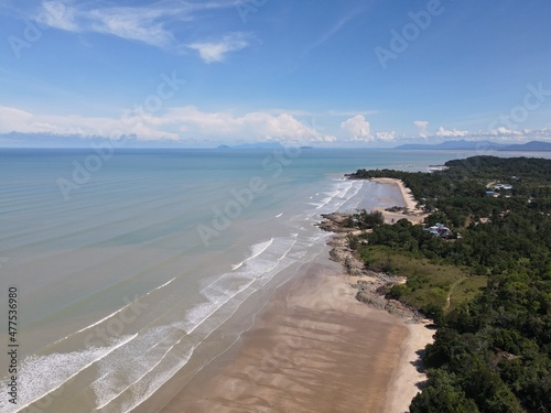 The Pugu, Gondol, Siar and Pandan Beaches of Lundu area at the most southern part of Sarawak and Borneo Island photo