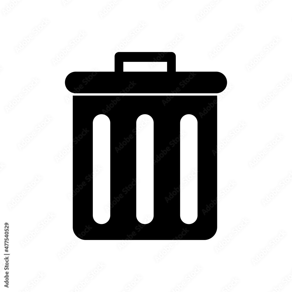 Trash can icon. Garbage bin. Line sign. Isolated object. Outline symbol. Hand drawn art. Vector illustration. Stock image. Trash can icon. Garbage bin. Line sign. Isolated object. Outline symbol. Hand drawn art. Vector illustration. Stock image.