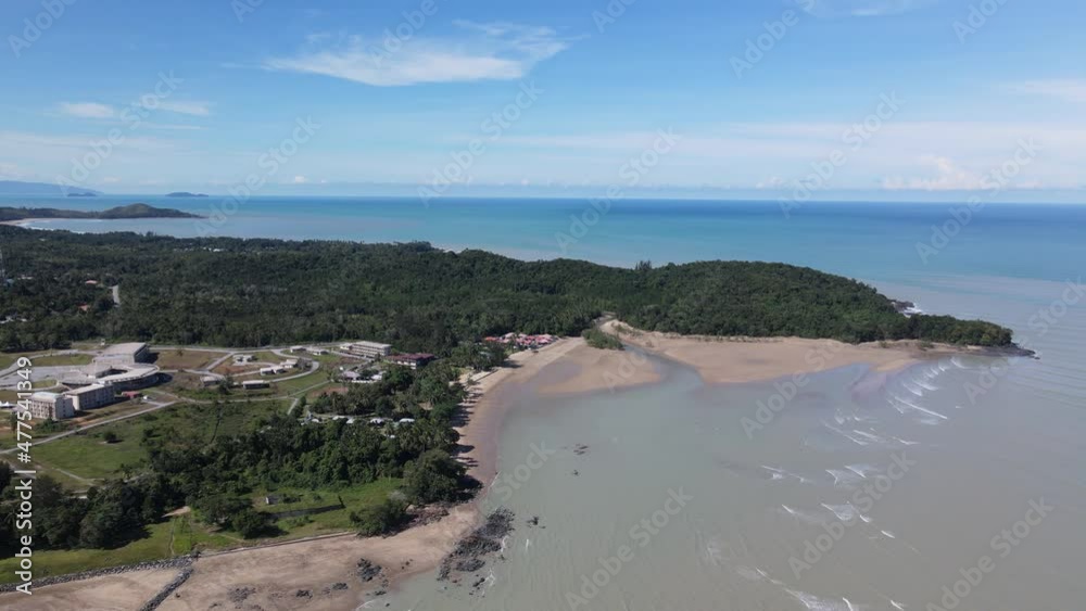 The Pugu, Gondol, Siar and Pandan Beaches of Lundu area at the most southern part of Sarawak and Borneo Island The Pugu, Gondol, Siar and Pandan Beaches of Lundu area at the most southern part of Sarawak and Borneo Island