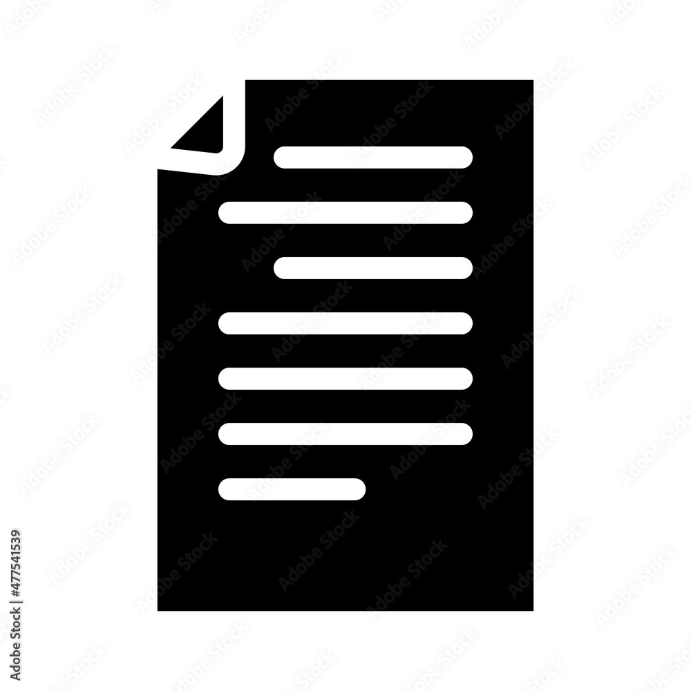 document electronic glyph icon vector. document electronic sign. isolated contour symbol black illustration document electronic glyph icon vector. document electronic sign. isolated contour symbol black illustration