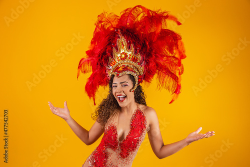 Brazilian Dressed Samba Costume photo
