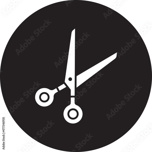 scissors glyph icon