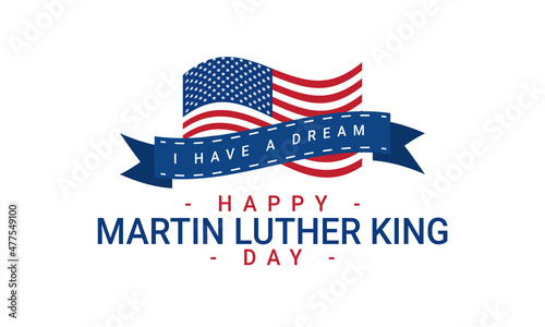 Martin Luther king day themed design, perfect for posters, backgrounds, social media posts etc