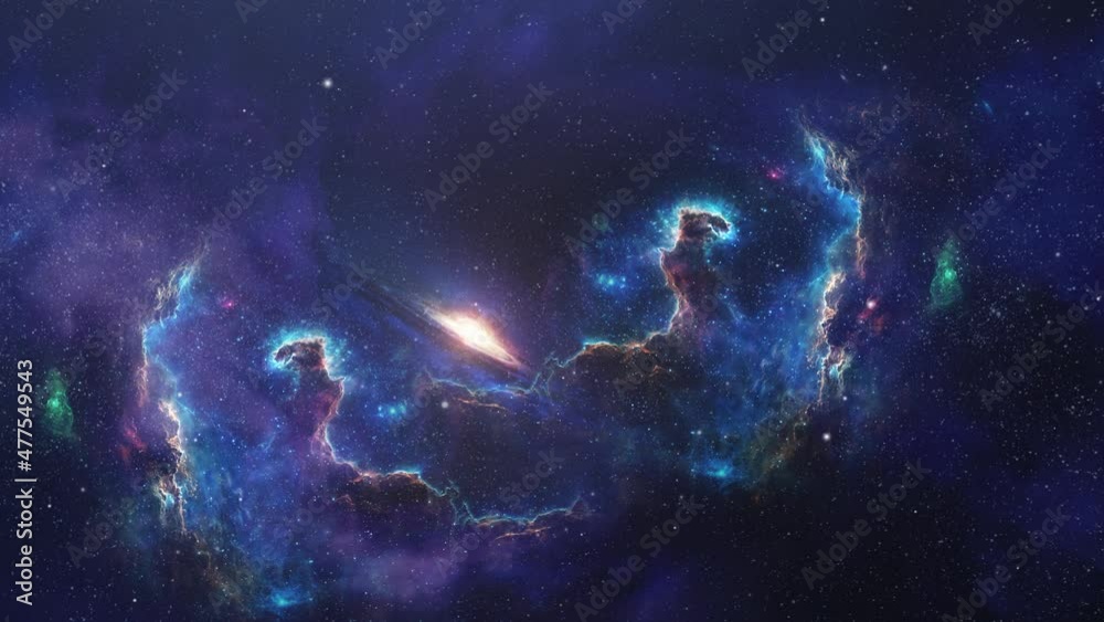 4k galaxy surrounded by nebula clouds in the universe 4k galaxy surrounded by nebula clouds in the universe