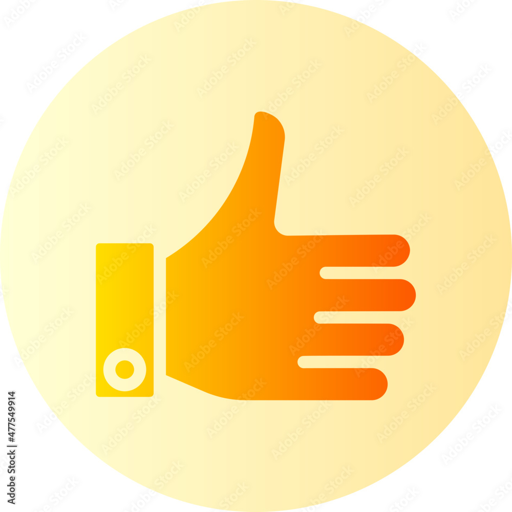 like gradient icon like gradient icon