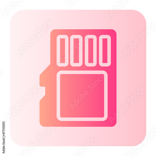 clapperboard gradient icon