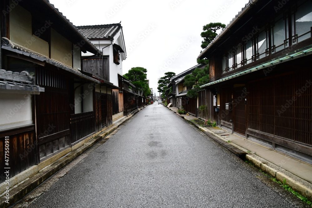 近江八幡の町並み 近江八幡の町並み