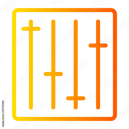 volume control gradient icon