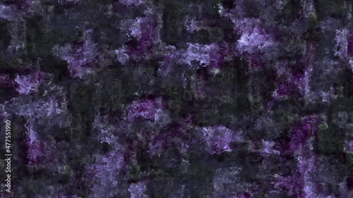 4k background video of everchanging detailed particle texture in vivid colors