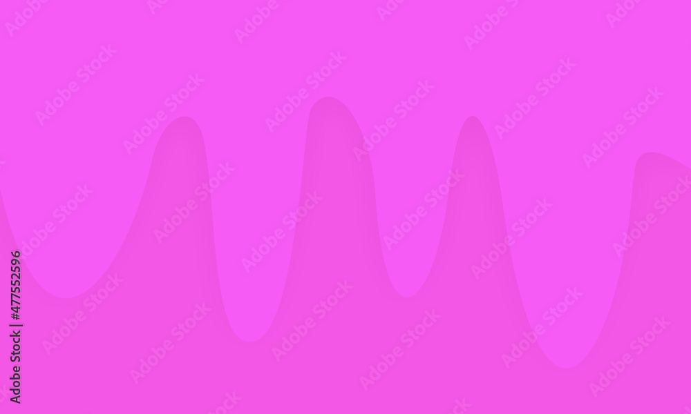 a pink background with waves