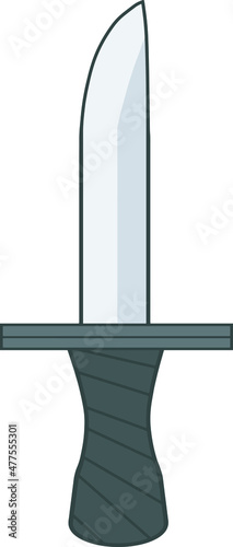 Fotografia Illustration of a dagger weapon