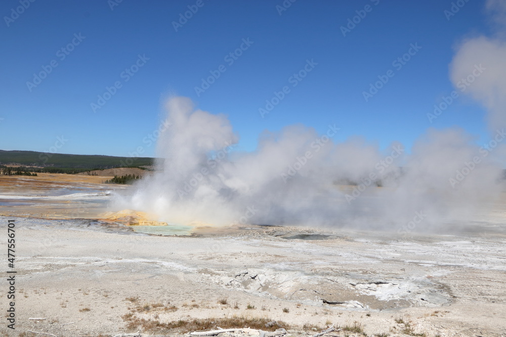 Chepsydra Geyser, Yellowstone National Park, Wyoming