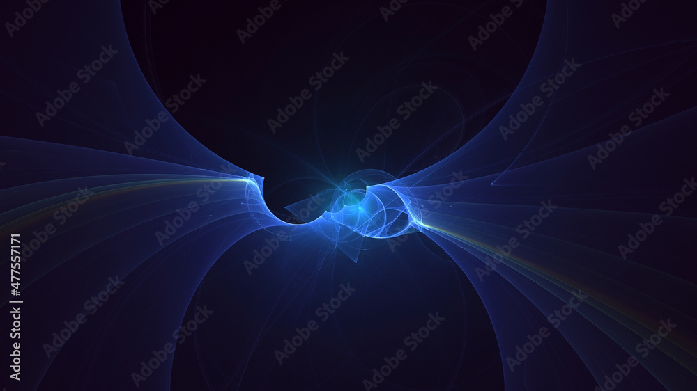 3D rendering abstract multicolor fractal light background 3D rendering abstract multicolor fractal light background