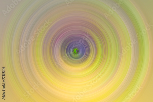 Yellow green radial blur with dark violet center