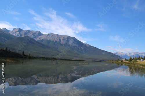 Reflections On Talbot Lake, Jasper National Park, Alberta