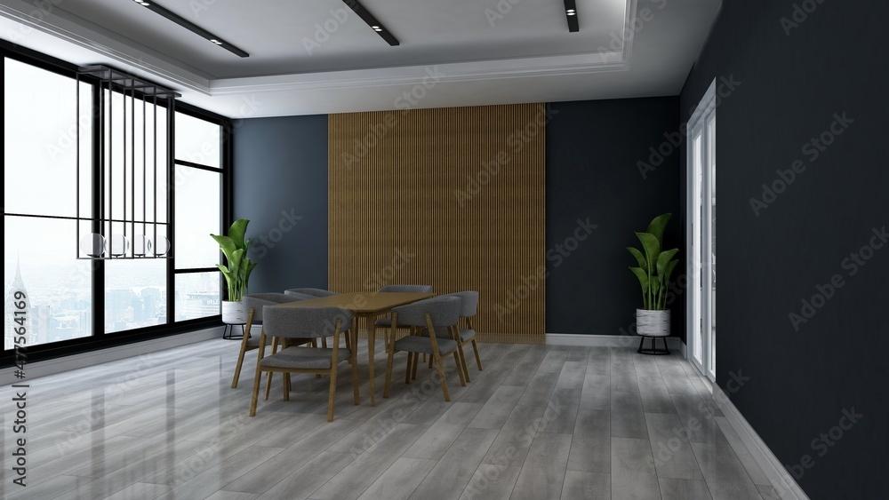 modern office meeting room for company logo mockup modern office meeting room for company logo mockup