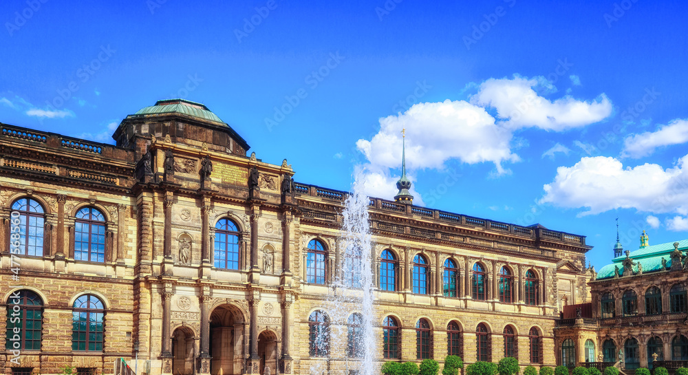 Zwinger palace historical architecture