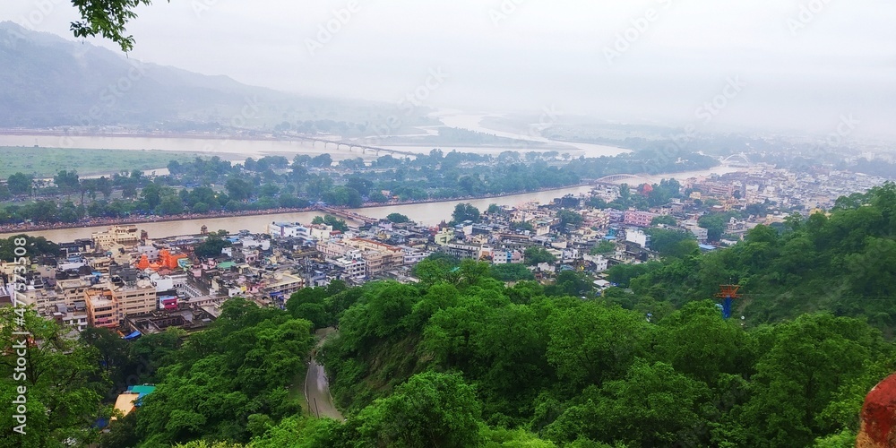 Obraz premium view of the city