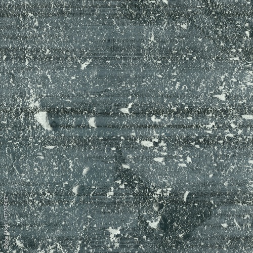 Frozen ground texture. Ice and snow. Cold surface during winter.