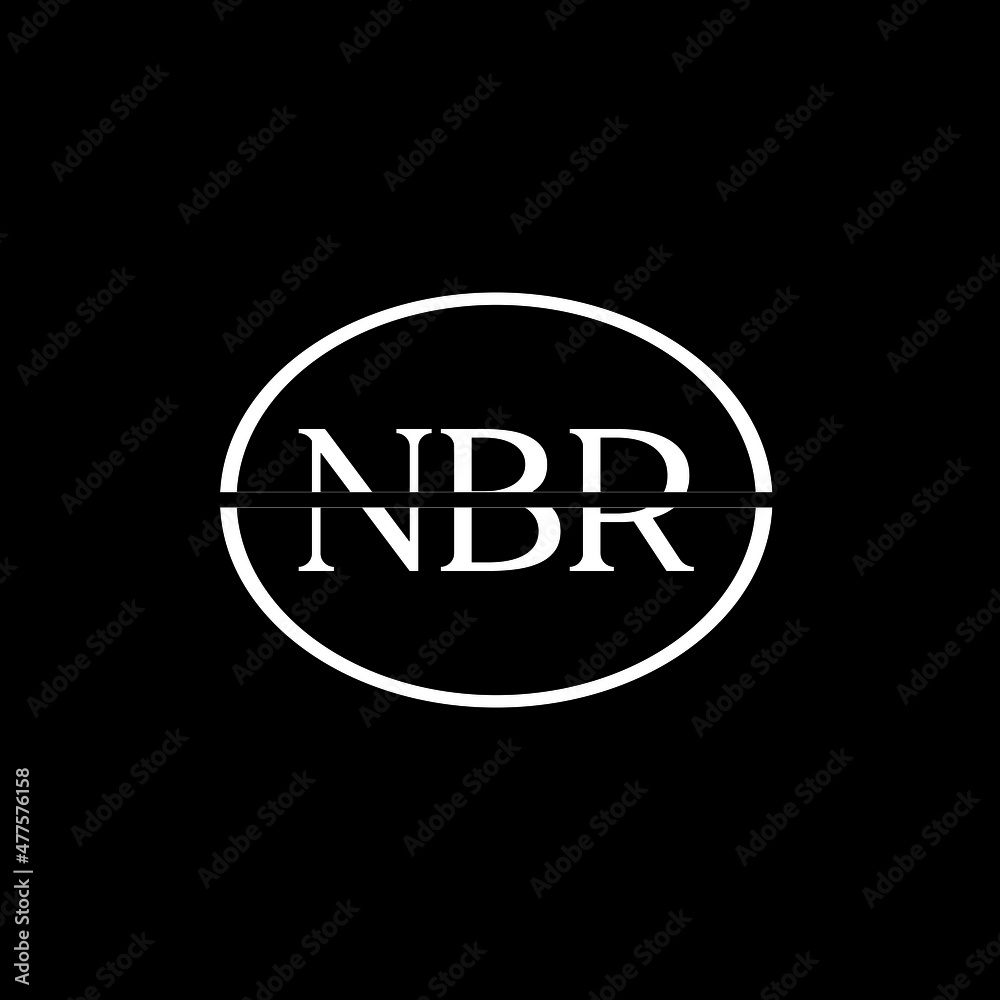 NBR letter logo design with black background in illustrator, vector logo modern alphabet font overlap style. calligraphy designs for logo, Poster, Invitation, etc. NBR letter logo design with black background in illustrator, vector logo modern alphabet font overlap style. calligraphy designs for logo, Poster, Invitation, etc.